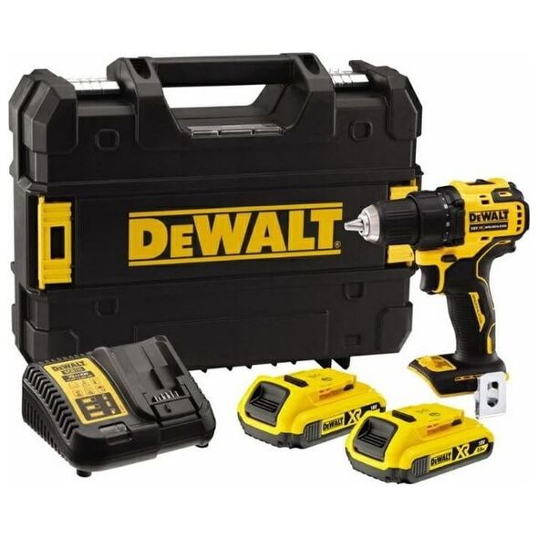 Wiertarko-wkrętarka Dewalt DCD708D2T 18 V 2 x akumulator 2 Ah