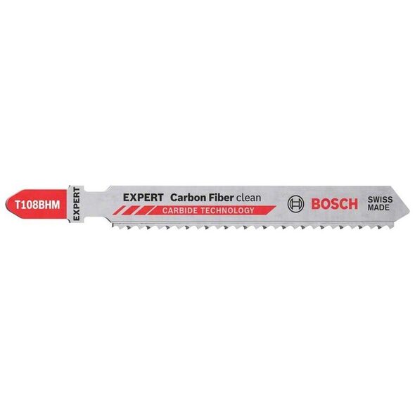 Bosch Brzeszczoty do wyrzynarek EXPERT ‘Carbon Fiber Clean’ T108BHM 3 szt.
