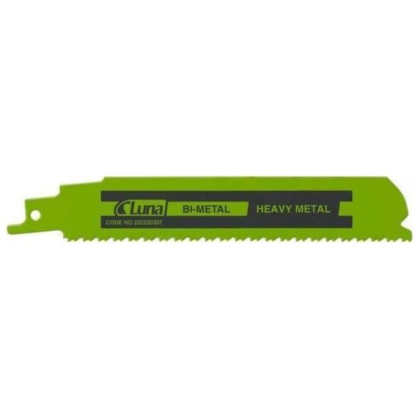 Luna Brzeszczot szablasty, bimetal, do szybkich, prostych cięć metalu 230x25x1,1 8-10T (5 szt.) Luna