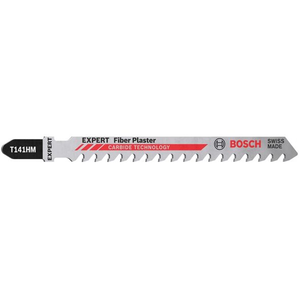 Bosch Brzeszczot do wyrzynarki EXPERT 'Fiber Plaster' T 141 HM, 3 szt.