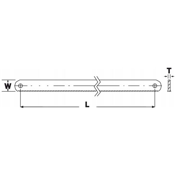 Bahco BRZESZCZOT RAMA 300x12.5/14 BIM SANDFLEX 3906 (min.zam 100 szt)