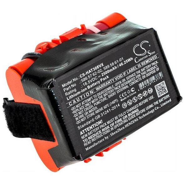 Cameron Sino Akumulator Bateria Typ Gardena R70 R80 Husqvarna 586 57 62-02 589 58 61-01 / Cs-hat308vx