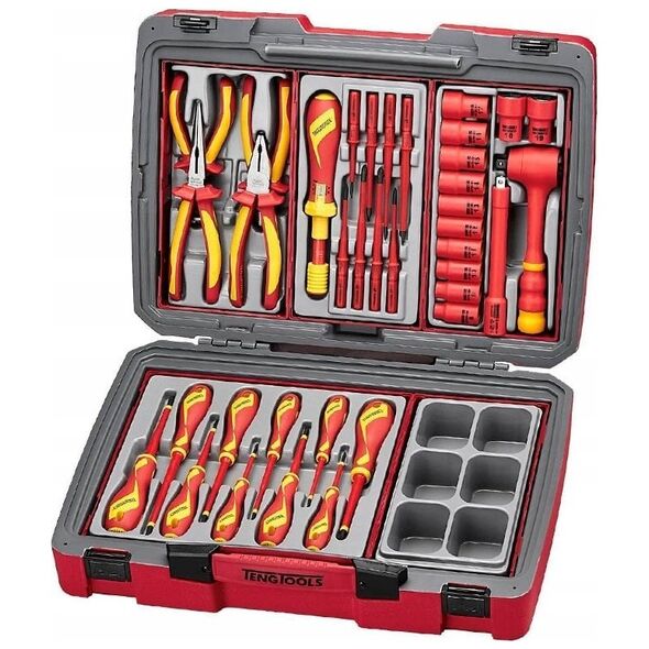 Teng Tools 37-elementowy zestaw narzdzi VDE 1000V TC-6T02