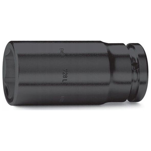 BETA Nasadka udarowa 3/4" 6-kątna długa 19 mm fosforowana, 728L Beta