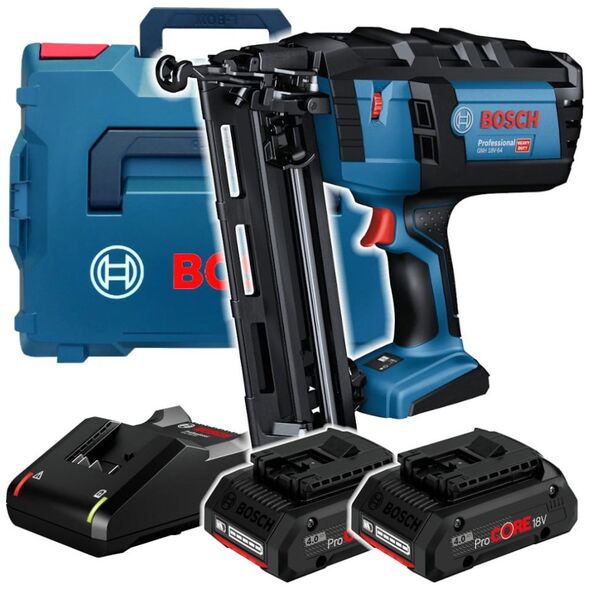 Bosch BOSCH.NAILER GNH 18V-64 M 2x4.0Ah LB136 ...