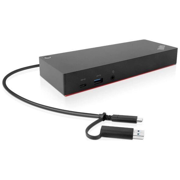 Lenovo ThinkPad Hybrid USB-C / USB-A Docking Station (40AF0135EU) Black έως 12 άτοκες Δόσεις