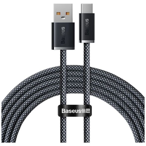 Baseus Cable USB to USB-C Baseus Dynamic Series, 100W, 2m Black (CALD000716) (BASCALD000716) έως 12 άτοκες Δόσεις