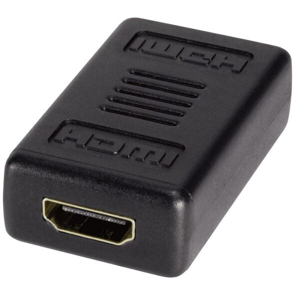 Adapter AV LogiLink HDMI - HDMI czarny (AH0006)