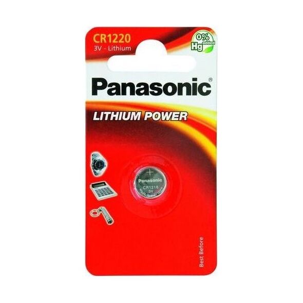 Panasonic Bateria Lithium Power CR1220 1 szt.