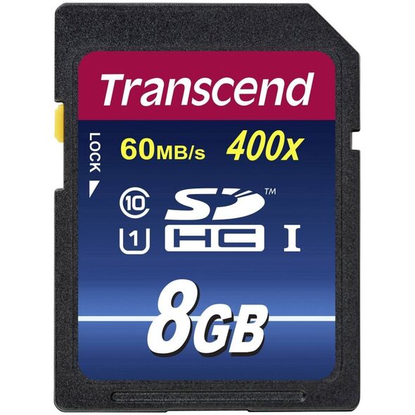 Karta Transcend 300x SDHC 8 GB Class 10 UHS-I/U1  (TS8GSDU1)