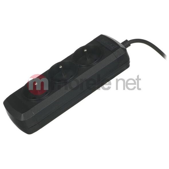 Activejet ACJ Combo 3 gniazda 1.5m Czarny