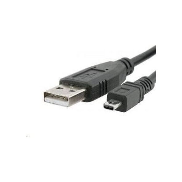 Kabel USB PremiumCord USB-A - miniUSB 2 m Czarny (ku2m2d)
