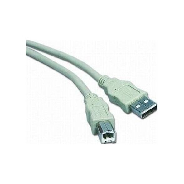 Kabel USB PremiumCord USB-A - USB-B 2 m Szary (ku2ab2)