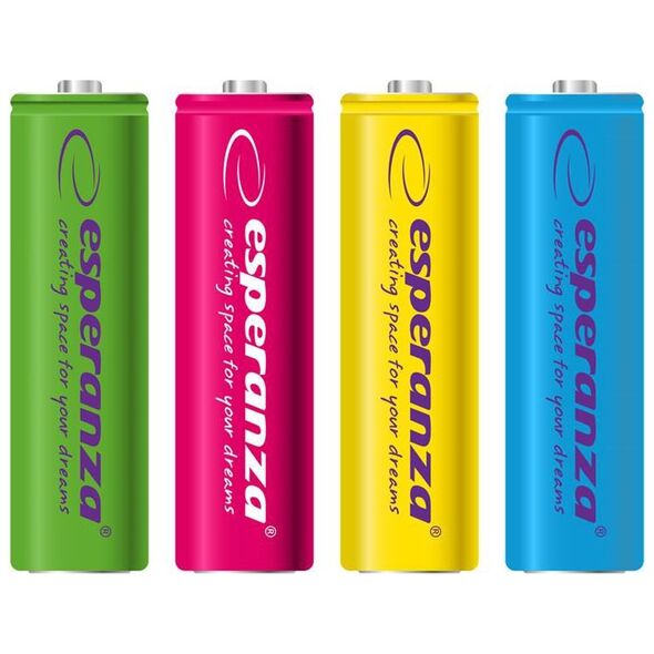Esperanza Akumulator mix AA / R6 2000mAh 4 szt.