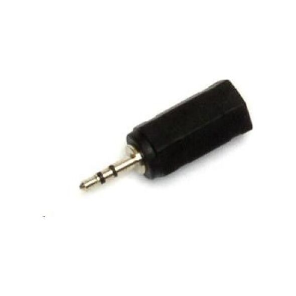 Adapter AV PremiumCord Jack 2.5mm - Jack 3.5mm czarny (kjr-08)