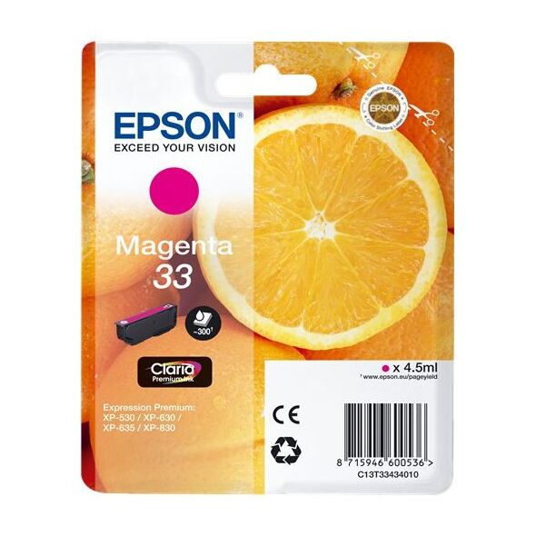 Tusz Epson Magenta 33 (C13T33434010)