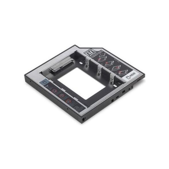Kieszeń Digitus Ramka montażowa na dysk 2.5" do laptopa 12.7mm (DA-71109)