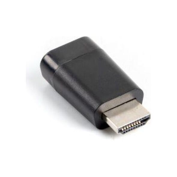 Adapter AV Lanberg HDMI - D-Sub (VGA) czarny (AD-0016-BK)