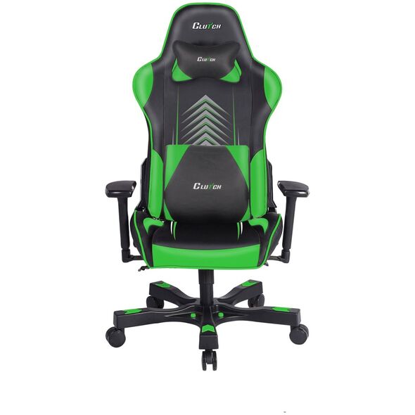 Fotel Clutch Chairz Crank “Poppaye Edition” Zielony (CKOPPBG)