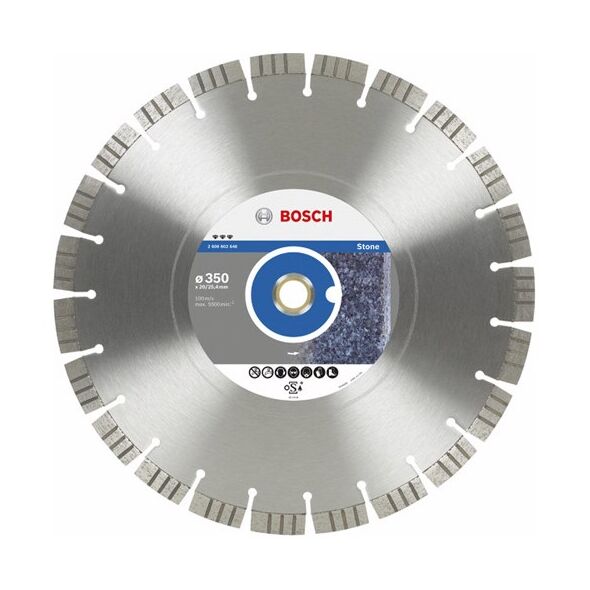 Bosch Tarcza tnąca diamentowa Best for Stone 350x25,4x3,2mm 2608602648