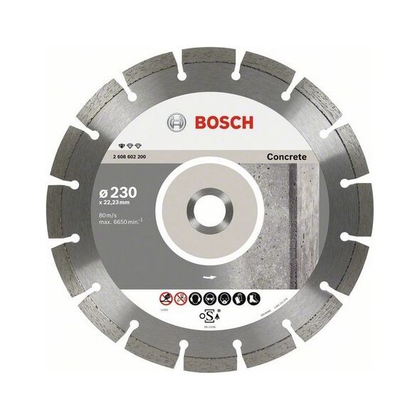 Bosch Tarcza tnąca diamentowa Standard for Concrete 150x22x2,0mm 2608602198