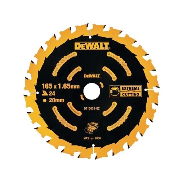 Dewalt Piła tarczowa do drewna 165x20mm 24z. - DT10300