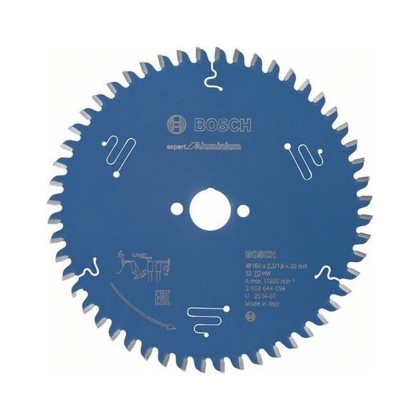 Bosch Tarcza pilarska Expert for Aluminium 160x20mm 52z - 2608644094