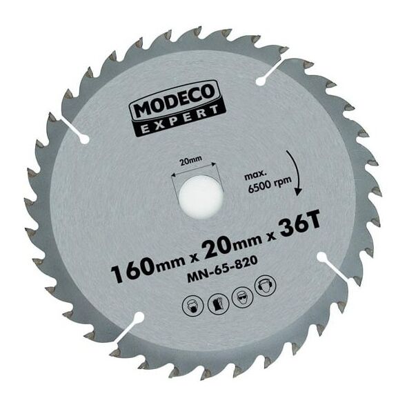 Modeco Piła tarczowa EXPERT 200mm 30/20/16 z24 - MN-65-839