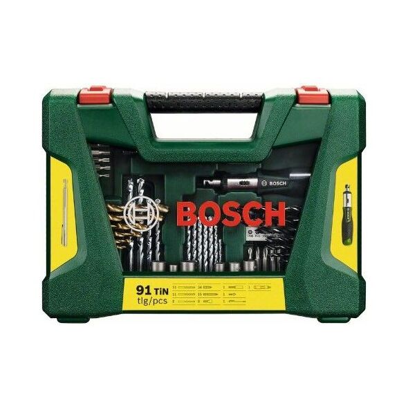 Wiertło Bosch Zestaw wierteł i bitów V-Line 91 szt. (2607017195)