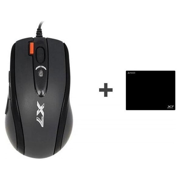 Mysz A4Tech X-7120 + Podkładka X-GAME X-710BK (A4TMYS46028)