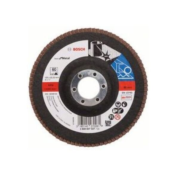 Bosch Tarcza szlifierska listkowa Best for Metal 125x60 prosta (2608607327)
