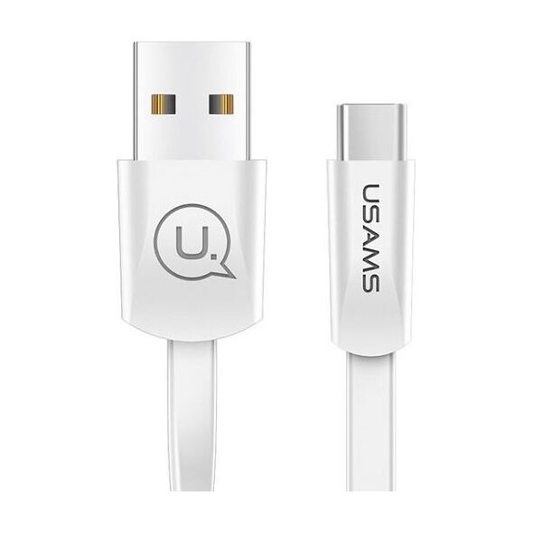 Kabel USB Usams USB-A - USB-C 1.2 m Biały (SJ200TC02)