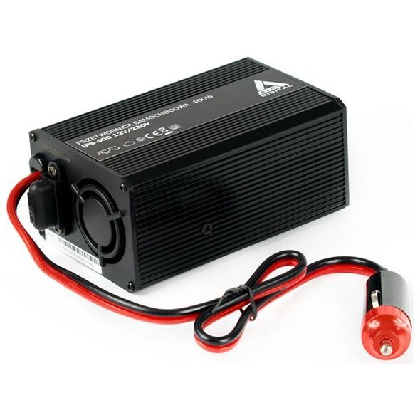Przetwornica Azo 12 VDC / 230 VAC IPS-400 400W