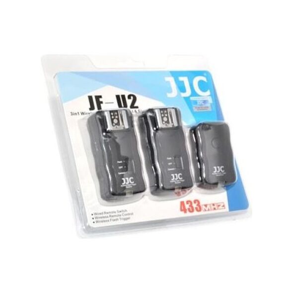 JJC Radiowy Wyzwalacz Lamp Błyskowych / Studyjnych - Jf-u2 - 2x Odbiornik