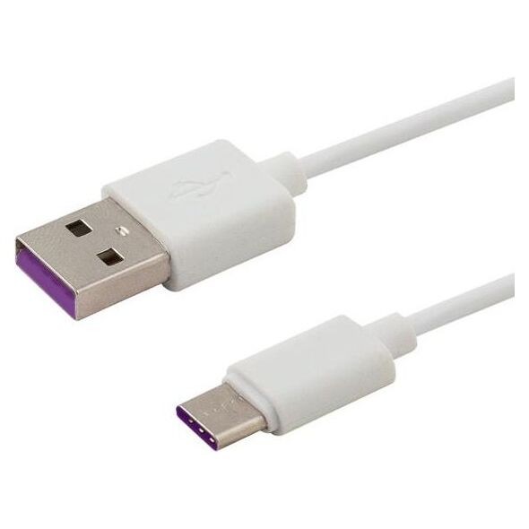 Kabel USB Savio USB-A - 1 m Biały (SAVIO CL-126)