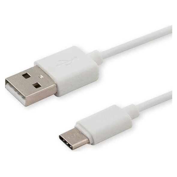 Kabel USB Savio USB-A - 1 m Biały (SAVIO CL-125)