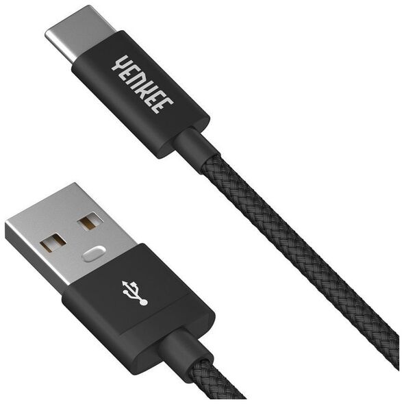 Kabel USB Sencor USB-A - USB-C 1 m Czarny (YCU 301 BK)
