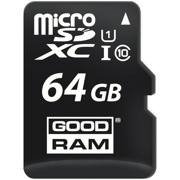 Karta GoodRam MicroSDXC 64 GB Class 10 UHS-I/U1  (M1AA-0640R12                   )