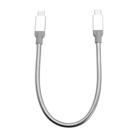 Kabel USB Verbatim USB-A - USB-C 3 m Srebrny (48867)