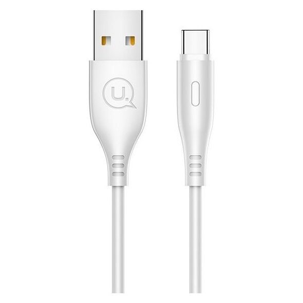 Kabel USB Usams USB-A - USB-C 1 m Biały (SJ267USB02)