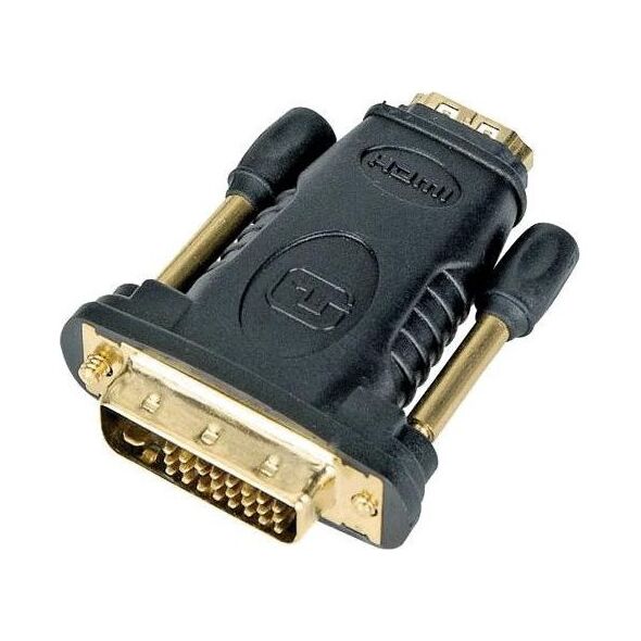 Adapter AV PremiumCord HDMI - DVI-D czarny
