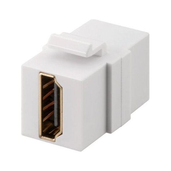 Adapter AV PremiumCord HDMI - HDMI biały