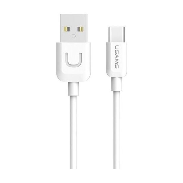 Kabel USB Usams USB-A - USB-C 1 m Biały (63880-uniw)