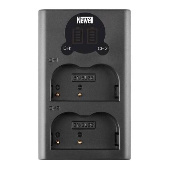 Ładowarka do aparatu Newell Ładowarka dwukanałowa Newell DL-USB-C do akumulatorów EN-EL3e