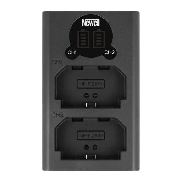 Ładowarka do aparatu Newell Ładowarka dwukanałowa Newell DL-USB-C do akumulatorów NP-FZ100