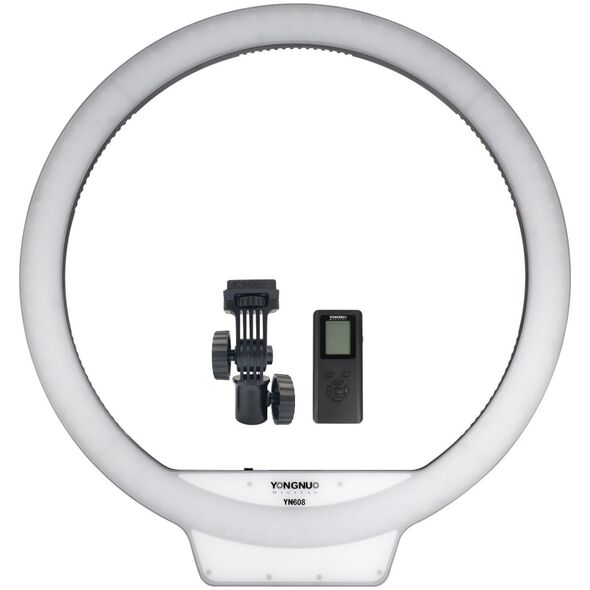 Lampa pierścieniowa Yongnuo YN608 - WB (3200 K - 5500 K)