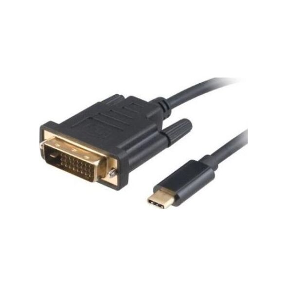Kabel USB Akasa USB-C - DVI-D 1.8 m Czarny (AK-CBCA10-18BK)