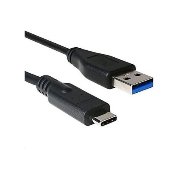 Kabel USB C-Tech USB-A - USB-C 2 m Czarny (CB-USB3C-20B)