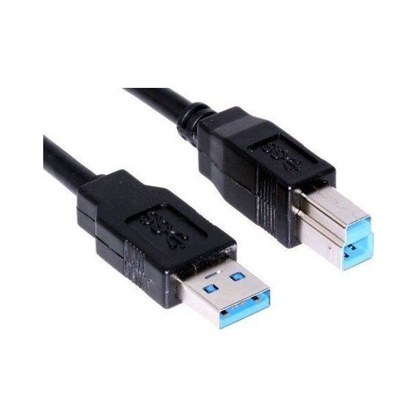Kabel USB PremiumCord USB-A - USB-B 5 m Czarny (ku3ab5bk)