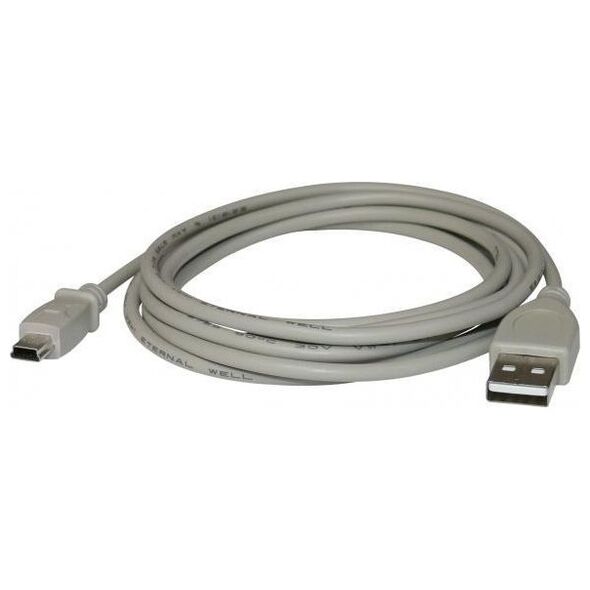 Kabel USB Logo USB-A - microUSB 2 m Czarny (9245)